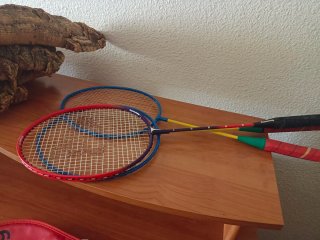 Raquetas de bádminton (2 unidades)