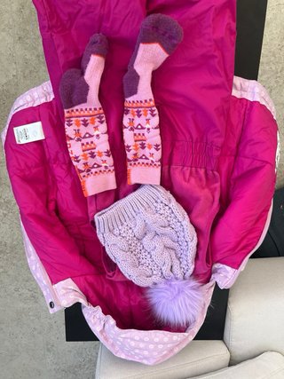 Conjunto Nieve Columbia Niña Chaqueta