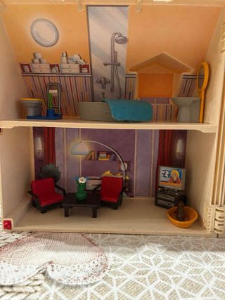 Casa Playmobil plegable