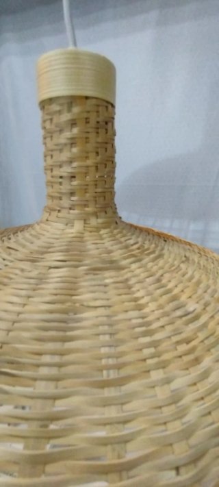 Lámpara ratán tejida 60 cm