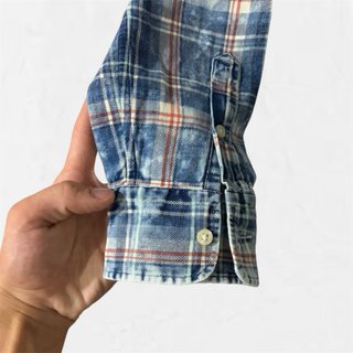 Camicia Polo Ralph Lauren a quadri blu,Taglia L