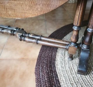 Tavolo estensibile in legno