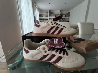 Adidas Samba Wales Bonner Beige/Granate
