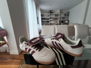 Adidas Samba Wales Bonner Beige/Granate