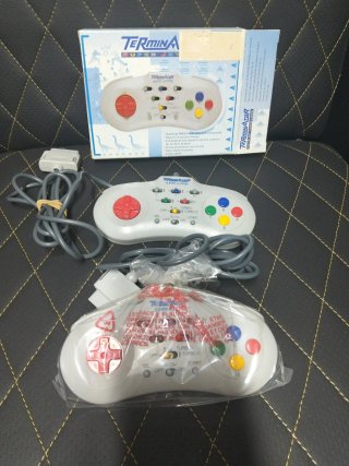 2 mandos Terminator Super Joypad Mando SNES