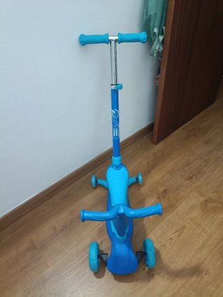 Patín evolutivo azul