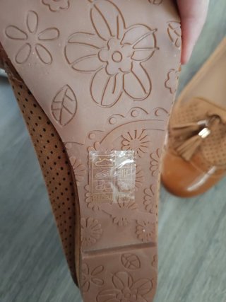 Mocasines camel Talla 41