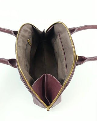 Bolso elegante vintage púrpura