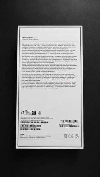 iPhone 15 Pro Max 256GB Natural Titanium, 15 mesi