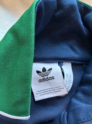 Chaqueta Adidas Azul y Verde