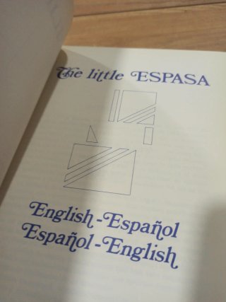 Diccionario ingles español ESPASA