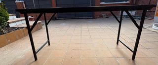 Mesa madera y metal
