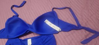 Bañador Calzedonia azul 85D/90C/95B