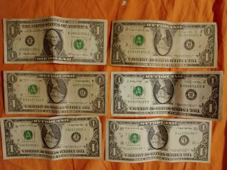 Lote Banconote Antiche Lire e Dollari