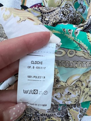 Blusa Cloche Estampada Barroca T42