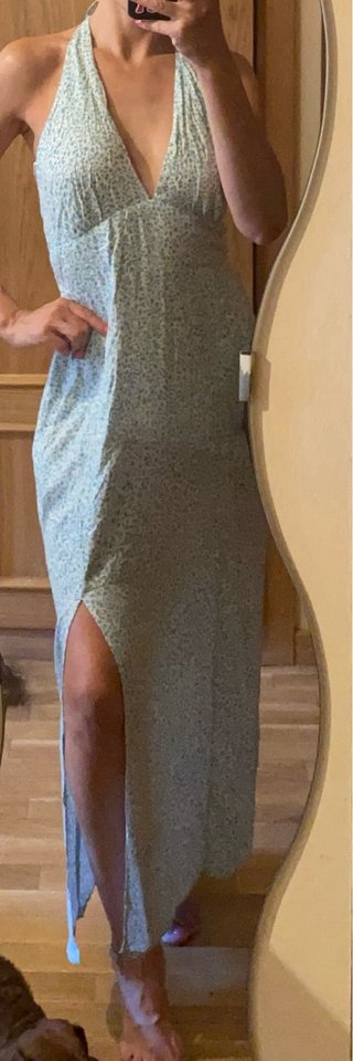 Vestido largo Pull&Bear espalda elástica Talla L