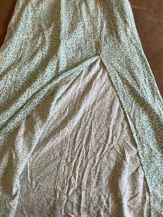 Vestido largo Pull&Bear espalda elástica Talla L