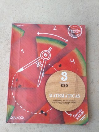 Matemáticas 3 ESO
