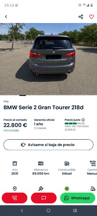 BMW Serie 2 2021