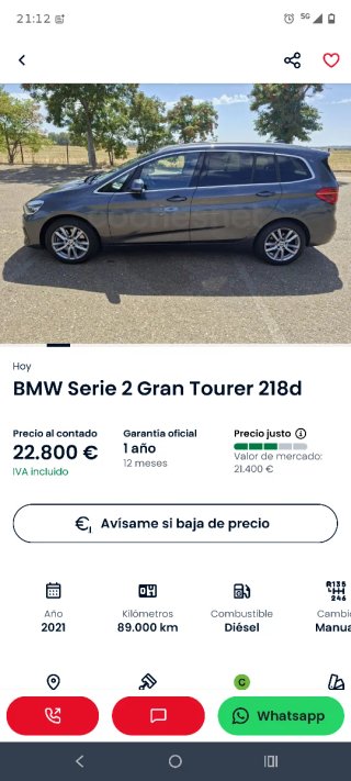 BMW Serie 2 2021
