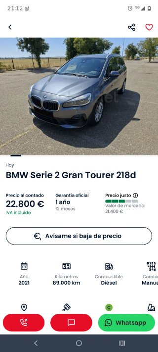 BMW Serie 2 2021