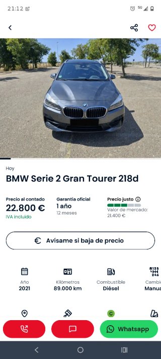 BMW Serie 2 2021