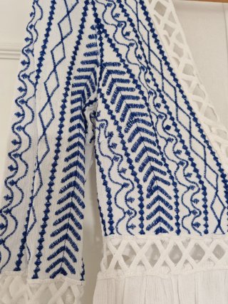 Vestido missguided de verão Greek Boho vibes S