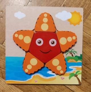 Giochi Puzzle in Legno Montessori