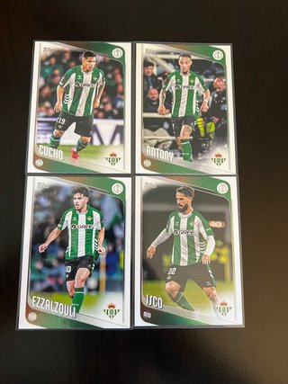Lote de 22 cromos Liga Española Topps