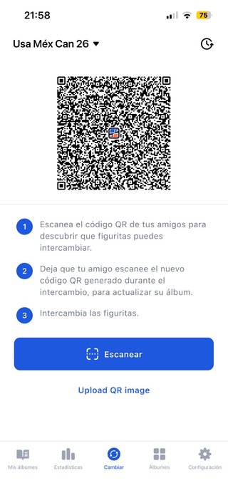 Intercambio cromos Mundial 2026- actualizado 17/07