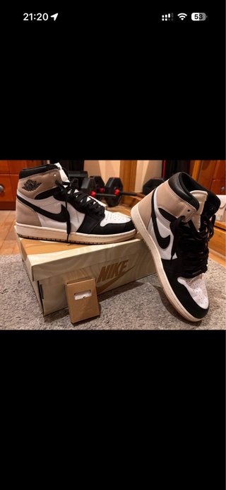 Zapatillas Retro Nike Air Jordan 1 Latte