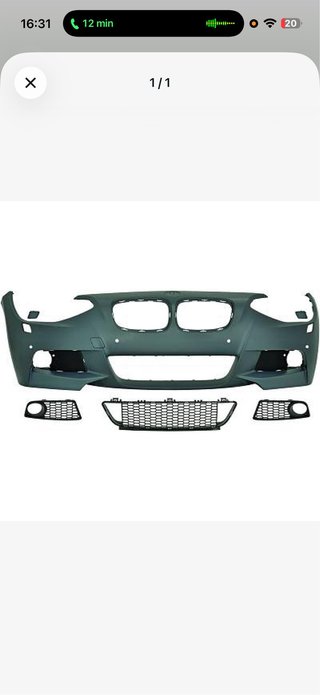Paragolpes delantero BMW Serie 1 F20/F21 Pack M