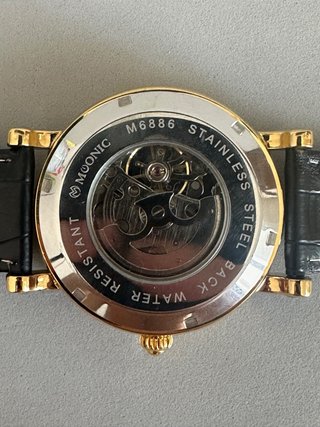 Seiko Mod Presage Open Heart Oro Negro Vintage
