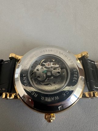 Seiko Mod Presage Open Heart Oro Negro Vintage