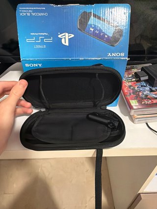 Pacchetto Completo Originale PSP Street Nero di Sony