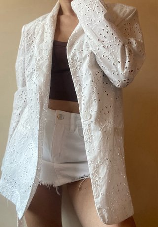 Blazer Lefties M bordado algodón