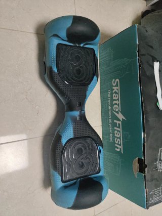 Hoverboard Skate Flash Azul