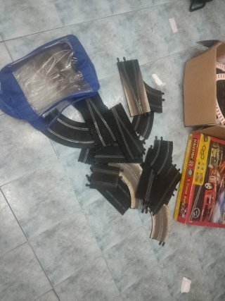 Lote pistas Scalextric Nieve y Chicane