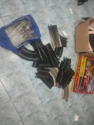 Lote pistas Scalextric Nieve y Chicane