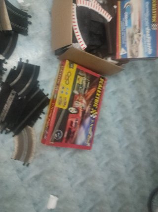 Lote pistas Scalextric Nieve y Chicane
