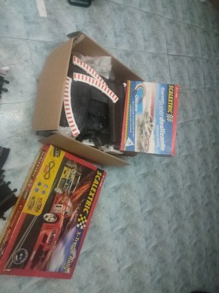 Lote pistas Scalextric Nieve y Chicane