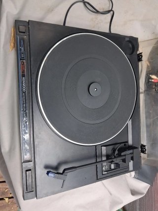 Giradischi vintage a 2 piatti