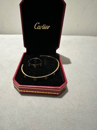 Anillo Cartier Love Oro