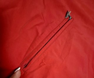 Cazadora Burberry Roja Talla L(4)