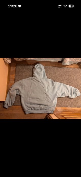 Sudadera Oversize Alto Gramaje Azul VelourGarments