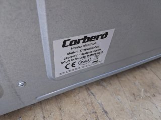 Horno Eléctrico Corbero Negro