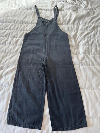 Peto Zara Wide Leg Negro Talla S