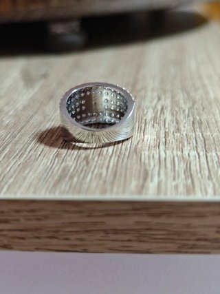 Anillo Plata con Zafiro Azul