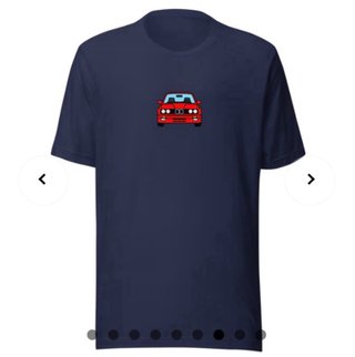 Camiseta hombre coche varios colores.