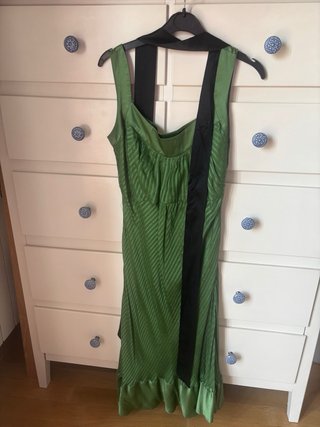 Vestido Massimo Dutti Verde